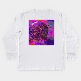 Abstract Sphere Kids Long Sleeve T-Shirt